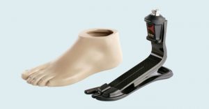 استفاده از پروتز واکنش نشان دهنده دینامیک برای پا